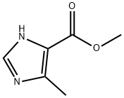 1H-Imidazole-4-carboxylicacid,5-methyl-,methylester(9CI) Struktur