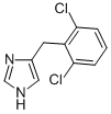 4-(2,6-DICHLORO-BENZYL)-1H-IMIDAZOLE Struktur