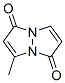 1H,5H-Pyrazolo[1,2-a]pyrazole-1,5-dione,  3-methyl- Struktur