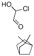 Bicyclo[2.2.1]heptane-2-acetyl chloride, alpha-hydroxy-3,3-dimethyl- (9CI) Struktur