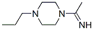 Piperazine, 1-(1-iminoethyl)-4-propyl- (9CI) Struktur