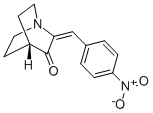 2-[(4-NITROPHENYL)METHYLENE]-3-QUINUCLIDINONE Struktur