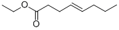 ETHYL TRANS-4-OCTENOATE Struktur