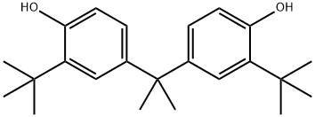 4,4'-ISOPROPYLIDENEBIS(2-T-BUTYLPHENOL) Struktur