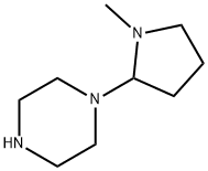 Piperazine, 1-(1-methyl-2-pyrrolidinyl)- (9CI) Struktur