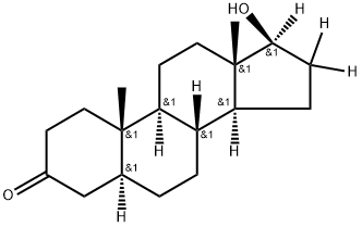 雙氫睪酮-D3 結(jié)構(gòu)式