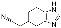 1H-Benzimidazole-5-acetonitrile,  4,5,6,7-tetrahydro-  (9CI) Struktur