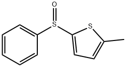 Thiophene, 2-methyl-5-(phenylsulfinyl)- (9CI) Struktur