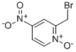 2-Bromomethyl-4-nitropyridine-1-oxide Struktur