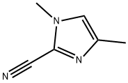 1H-Imidazole-2-carbonitrile,1,4-dimethyl-(9CI) Struktur