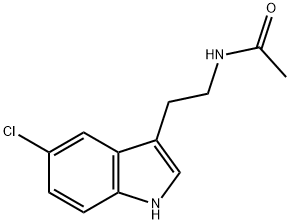 N-ACETHYL-5-CHLOROTRYPTAMINE Struktur