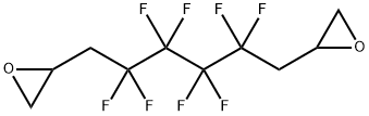 1,4-Bis(2',3'-epoxypropyl)perfluorobutane Struktur