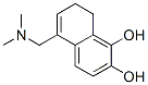 1,2-Naphthalenediol, 5-[(dimethylamino)methyl]-7,8-dihydro- (9CI) Struktur