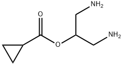 Cyclopropanecarboxylic acid, 2-amino-1-(aminomethyl)ethyl ester (9CI) Struktur