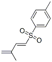 Benzene, 1-methyl-4-[[(1E)-3-methyl-1,3-butadienyl]sulfonyl]- (9CI) Struktur