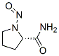 2-Pyrrolidinecarboxamide,1-nitroso-,(S)-(9CI) Struktur