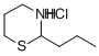 2-Propyltetrahydro-2H-1,3-thiazine hydrochloride Struktur