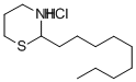 2-Nonyltetrahydro-2H-1,3-thiazine hydrochloride Struktur