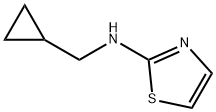 2-Thiazolamine,  N-(cyclopropylmethyl)- Struktur