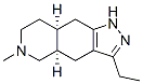 1H-Pyrazolo[3,4-g]isoquinoline,3-ethyl-4,4a,5,6,7,8,8a,9-octahydro-6-methyl-,cis-(9CI) Struktur