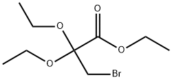 3-BroMo-2,2-diethoxy-propanoic Acid Ethyl Ester Struktur