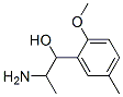 Benzenemethanol, alpha-(1-aminoethyl)-2-methoxy-5-methyl- (9CI) Struktur