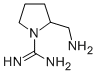 1-Pyrrolidinecarboximidamide,2-(aminomethyl)- Struktur