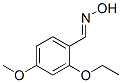 Benzaldehyde, 2-ethoxy-4-methoxy-, oxime (9CI) Struktur