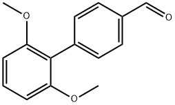 4-(2,6-Dimethoxyphenyl)benzaldehyde Struktur