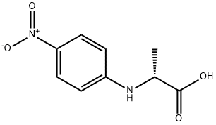 (2R)-2-[(4-NITROPHENYL)AMINO]PROPANOIC ACID Struktur