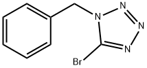 1H-Tetrazole, 5-bromo-1-(phenylmethyl)- Struktur