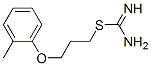 Carbamimidothioic acid, 3-(2-methylphenoxy)propyl ester (9CI) Struktur