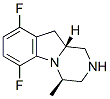 Pyrazino[1,2-a]indole, 6,9-difluoro-1,2,3,4,10,10a-hexahydro-4-methyl-, (4R,10aR)- (9CI) Struktur