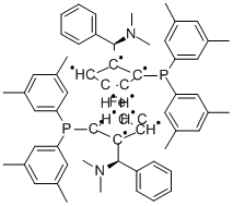 (ΑR,ΑR)‐2,2′‐ビス(Α‐N,N‐ジメチルアミノフェニルメチル)‐(S,S)‐1,1′‐ビス(ジ‐3,5‐キシリルホスフィノ)フェロセン