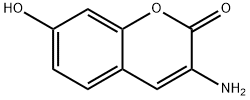 3-AMino-7-hydroxy-2H-chroMen-2-one Struktur