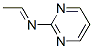 2-Pyrimidinamine, N-ethylidene-, (E)- (9CI) Struktur