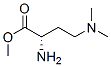 Butanoic acid, 2-amino-4-(dimethylamino)-, methyl ester, (2S)- (9CI) Struktur