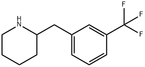 2-(3-TRIFLUOROMETHYL-BENZYL)-PIPERIDINE Struktur