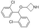 3-[BIS(2-CHLOROPHENYL)METHOXY]-AZETIDINE Struktur