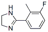 1H-Imidazole,  2-(3-fluoro-2-methylphenyl)-4,5-dihydro- Struktur