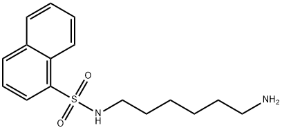 N-(6-aminohexyl)-1-naphthalenesulfonamide Struktur