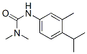 3-(4-isopropyl-m-tolyl)-1,1-dimethylurea Struktur