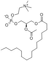 3,5,9-Trioxa-4-phosphapentacosan-1-aminium,7-(acetyloxy)-4-hydroxy-N,N,N-trimethyl-10-oxo-,innersalt,4-oxide,(7R] Struktur