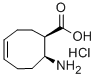 (1R,8S,Z)-8-AMINO-CYCLOOCT-4-ENECARBOXYLIC ACID HYDROCHLORIDE Struktur