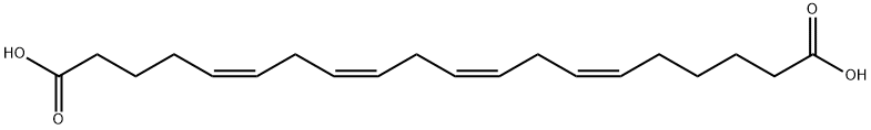 20-carboxyarachidonic acid Struktur