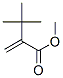 2-Methylene-3,3-dimethyl-butanoic acid methyl ester Struktur