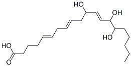 11,14,15-trihydroxyeicosa-5,8,12-trienoic acid Struktur