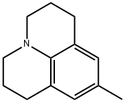 2,3,6,7-Tetrahydro-9-methyl-1H,5H-benzo[ij]quinolizine Struktur