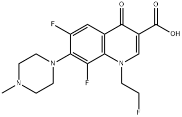 氟羅沙星, 79660-72-3, 結(jié)構(gòu)式