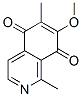 7-methoxy-1,6-dimethyl-5,8-dihydroisoquinoline-5,8-dione Struktur